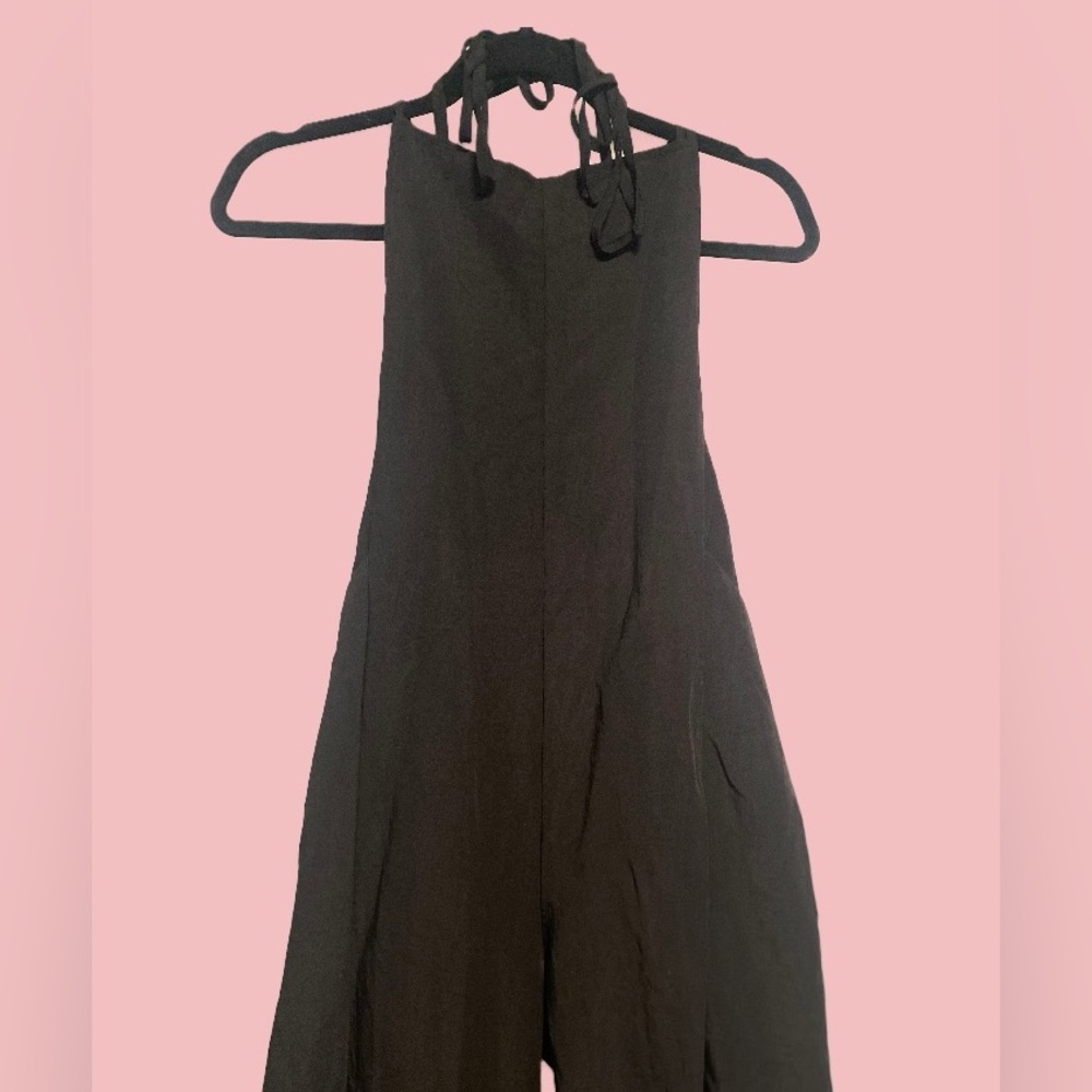 Black pantsuit